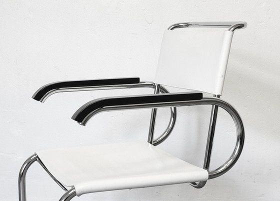 Image 1 of 1/4 Tecta D40 Cantilever Chair Chair Set Bauhaus White Leather