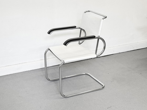 Image 1 of 1/4 Tecta D40 Cantilever Chair Chair Set Bauhaus White Leather