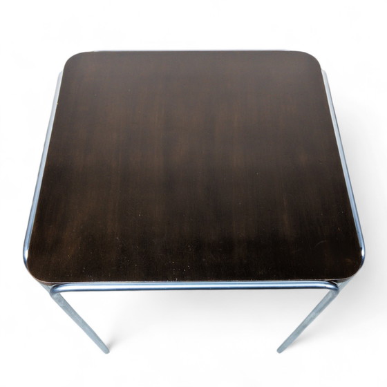 Image 1 of B 10 Tubular Steel Table By Marcel Breuer