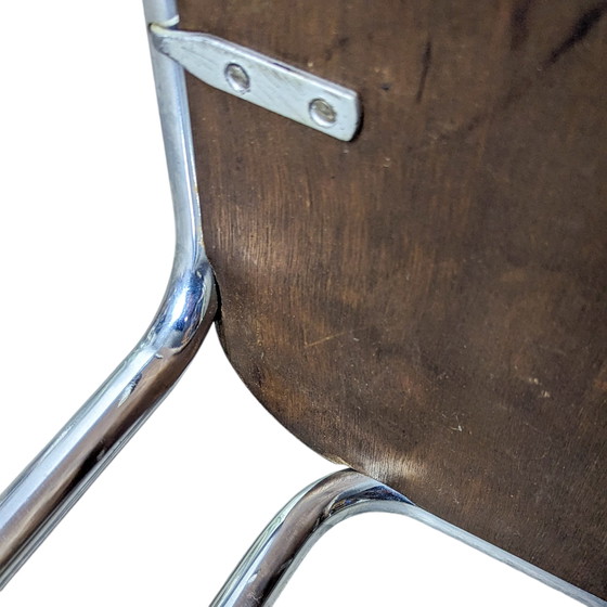 Image 1 of B 10 Tubular Steel Table By Marcel Breuer