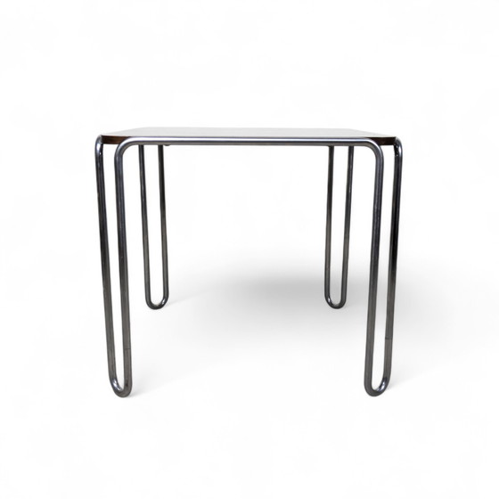 Image 1 of B 10 Tubular Steel Table By Marcel Breuer