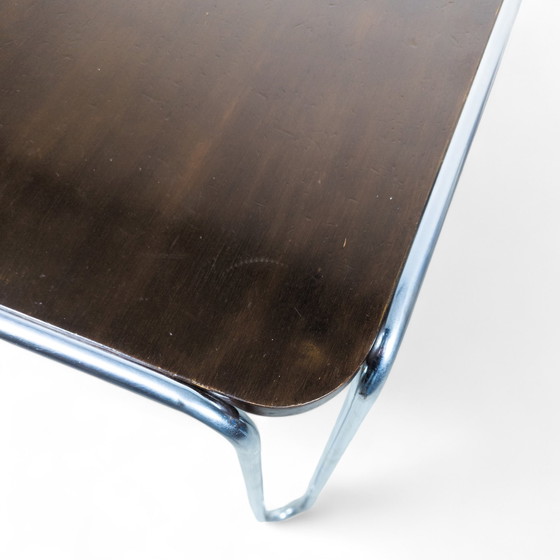 Image 1 of B 10 Tubular Steel Table By Marcel Breuer