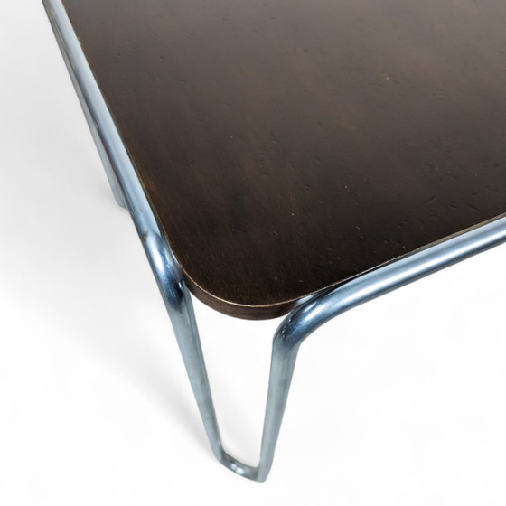 Image 1 of B 10 Tubular Steel Table By Marcel Breuer