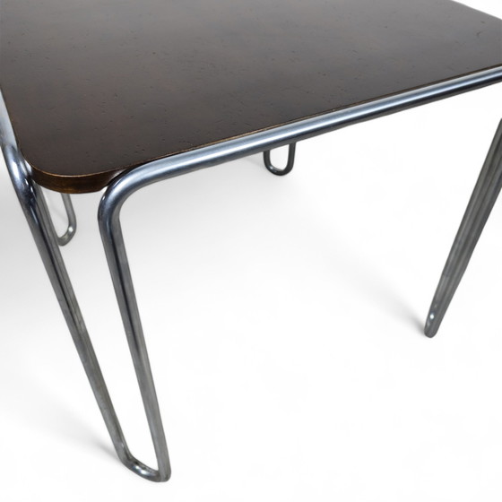 Image 1 of B 10 Tubular Steel Table By Marcel Breuer