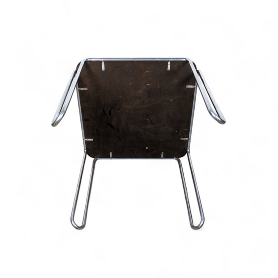 Image 1 of B 10 Tubular Steel Table By Marcel Breuer