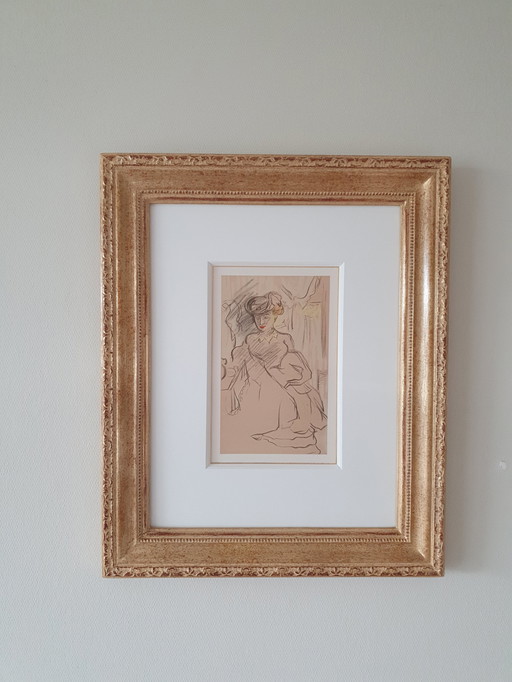 Kees Van Dongen Lithograph