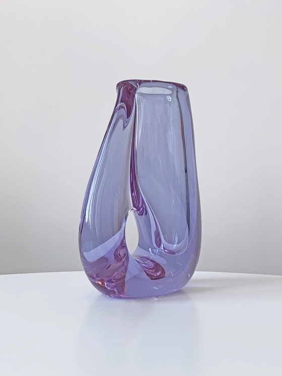 Image 1 of Cristal de Sèvres design vase