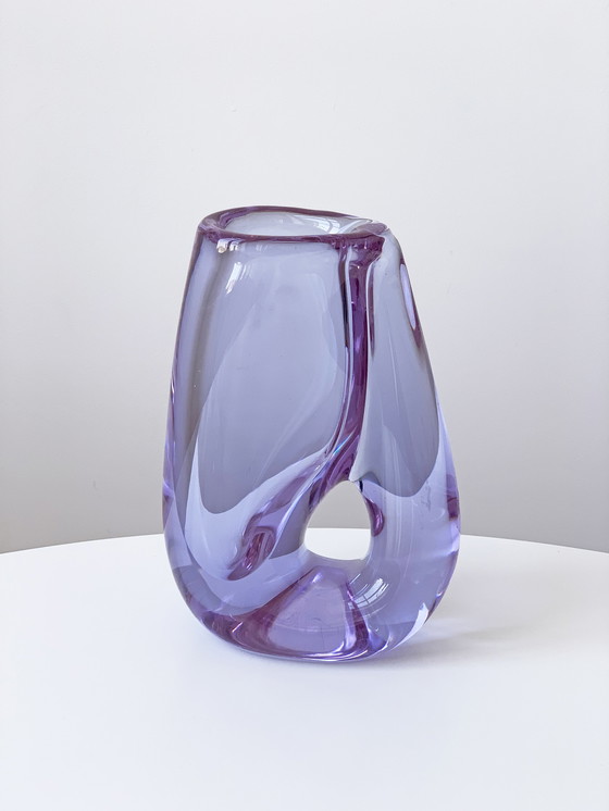 Image 1 of Cristal de Sèvres design vase