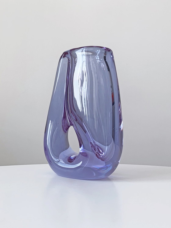 Image 1 of Cristal de Sèvres design vase