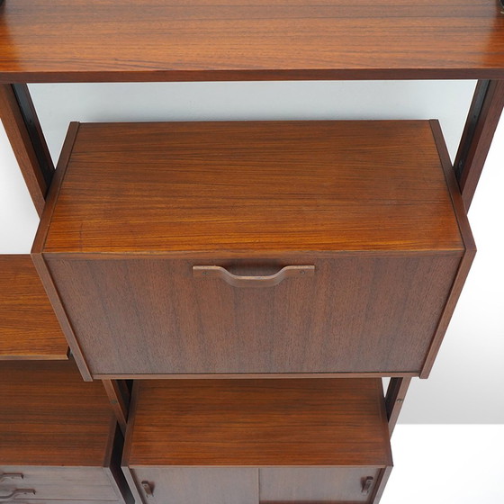 Image 1 of 2-Bay Bookcase, 1950S