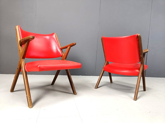 Image 1 of Mid Century Armchairs By Dal Vera, 1960S - Set Of 2