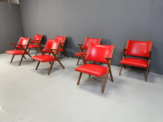 Image 1 of Fauteuils Mid Century par Dal Vera, 1960S - Lot de 2