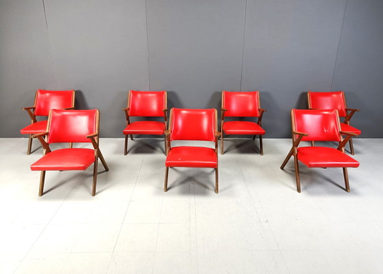 Image 1 of Mid Century Armchairs By Dal Vera, 1960S - Set Of 2