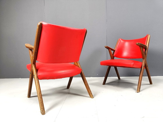 Image 1 of Fauteuils Mid Century par Dal Vera, 1960S - Lot de 2