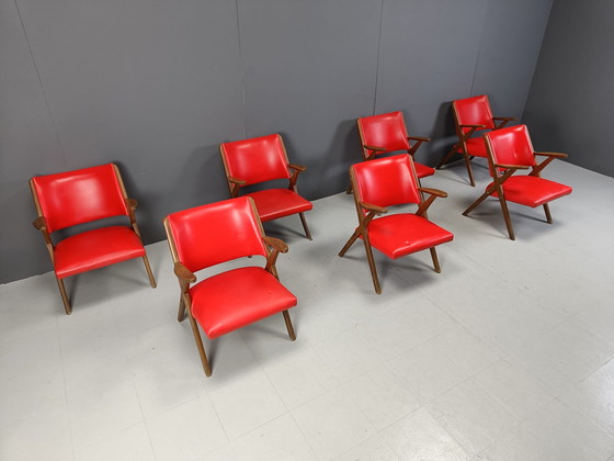 Image 1 of Mid Century Armchairs By Dal Vera, 1960S - Set Of 2