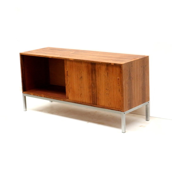 Image 1 of Vintage Rosewood Sideboard With Sliding Doors Made In The 1960s