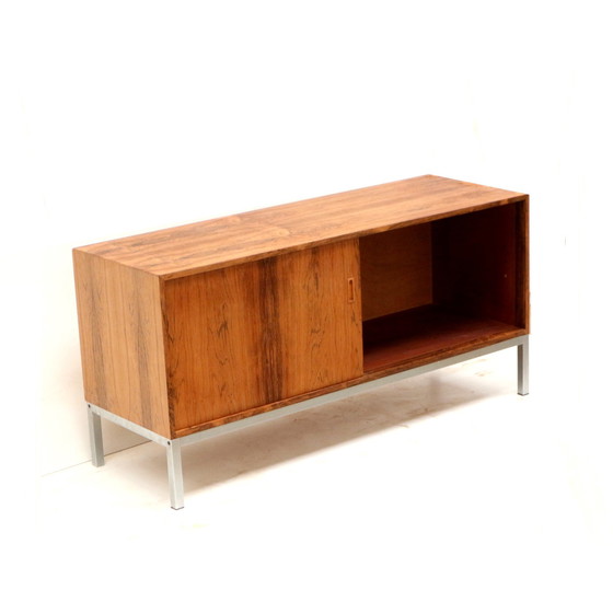 Image 1 of Vintage Rosewood Sideboard With Sliding Doors Made In The 1960s