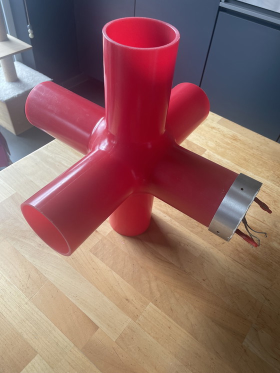 Image 1 of Lampe suspendue Dark crosslight wall red