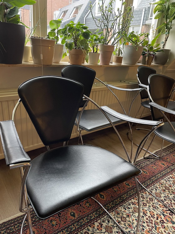 Image 1 of 4X Arrben Italy Chairs