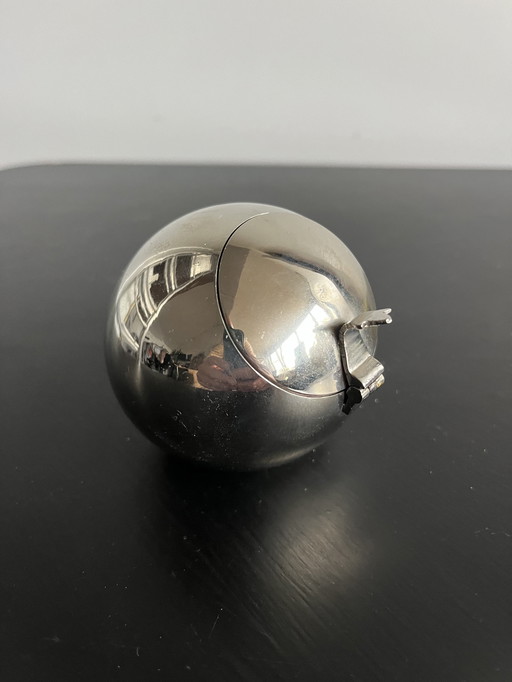 Chrome eyeball ashtray 