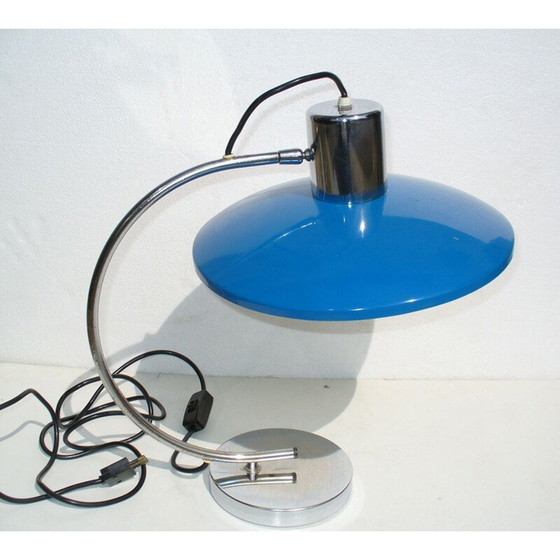 Image 1 of Lampada da tavolo vintage Bluazur, italiana, anni '60