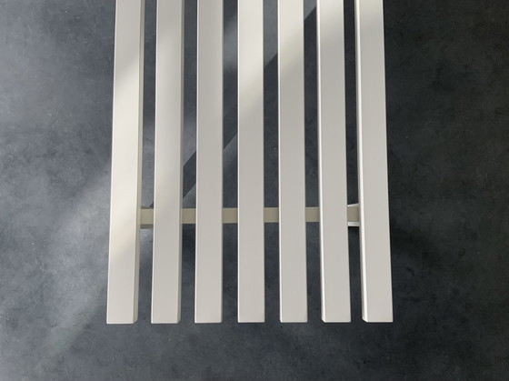 Image 1 of Metaform Slatted metal bench, Netherlands, 1960s