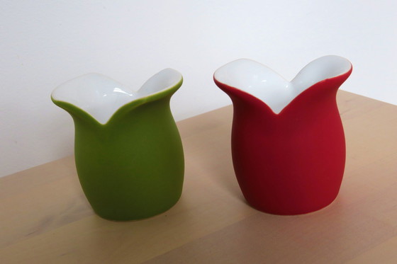 Image 1 of Cor Unum 'Free-range egg cups', design Camille Meeussen