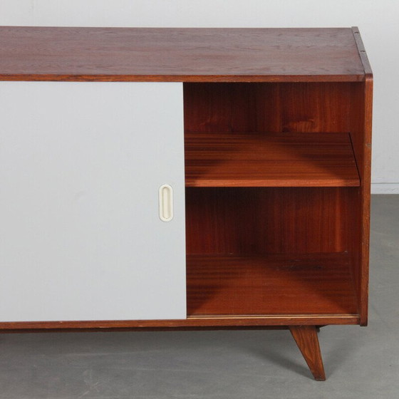 Image 1 of Vintage chest of drawers model U-452 in oak by Jiri Jiroutek for Interier Praha, Czechoslovakia 1960