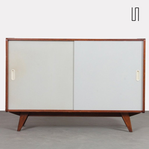 Vintage chest of drawers model U-452 in oak by Jiri Jiroutek for Interier Praha, Czechoslovakia 1960