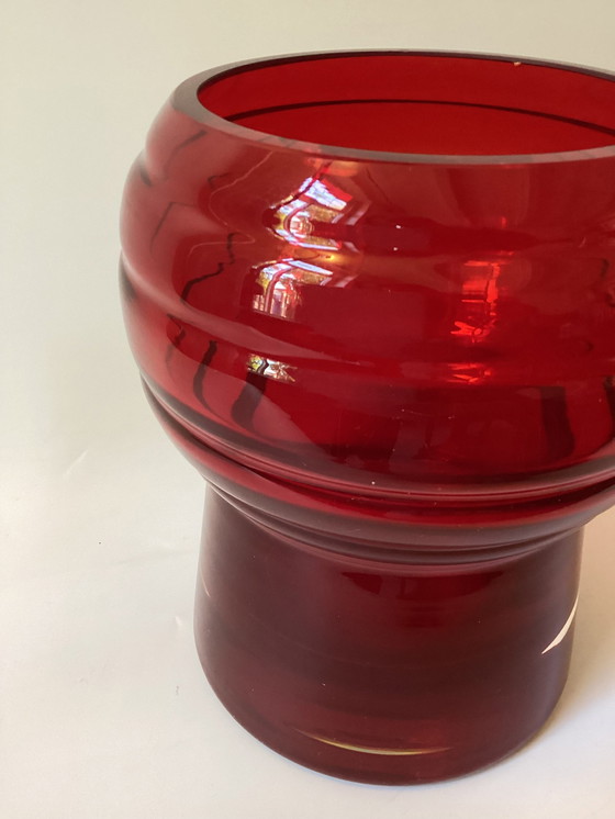 Image 1 of Schott Zwiesel Vase Red