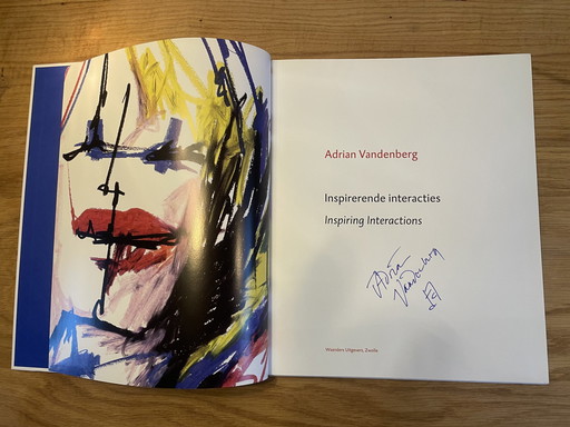 Signed Book Of Adje Vandenberg