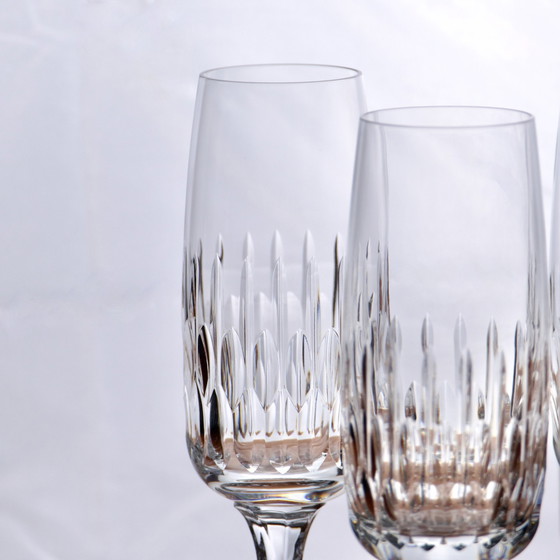 Image 1 of Schott Zwiesel "Tango" Collection Large Hand-Cut Crystal Champagne Cup