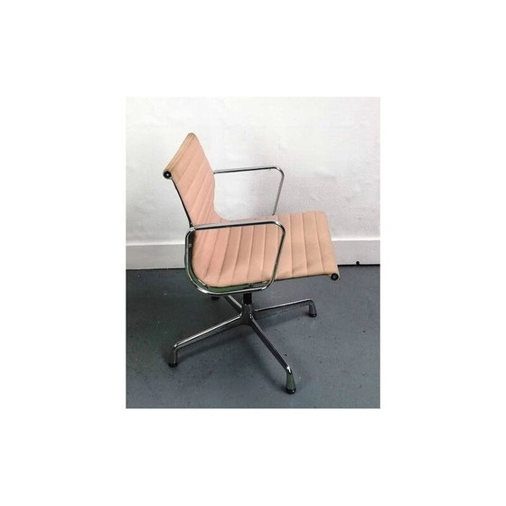 Image 1 of Vintage EA107 armchair with armrests by Charles & Ray Eames for Vitra