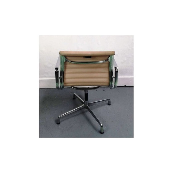 Image 1 of Vintage EA107 armchair with armrests by Charles & Ray Eames for Vitra