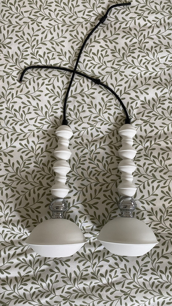 Image 1 of 2X Jacco Maris - Benben T3 Pendant Lamp White