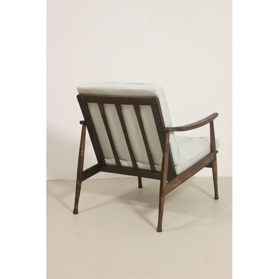 Image 1 of Scandinavian vintage armchair with curved arms, 1960