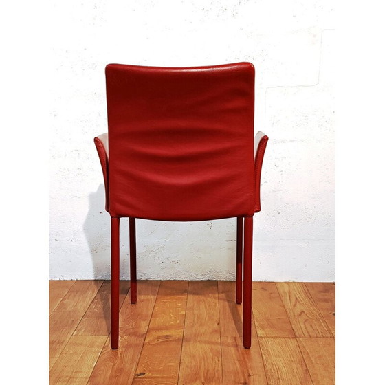 Image 1 of sedia in pelle vintage