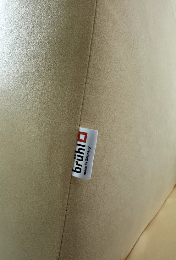 Image 1 of Brühl Moule Small corner sofa fabric sofa couch sleeping function