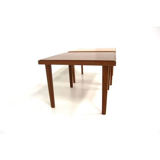 Image 1 of Pair of vintage teak side tables, Sweden 1960