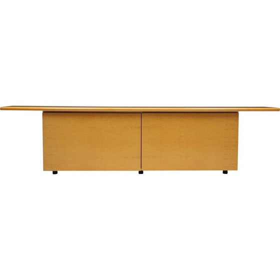 Image 1 of Vintage natural wood credenza by Giotto Stoppino for Acerbic, Italy 1977