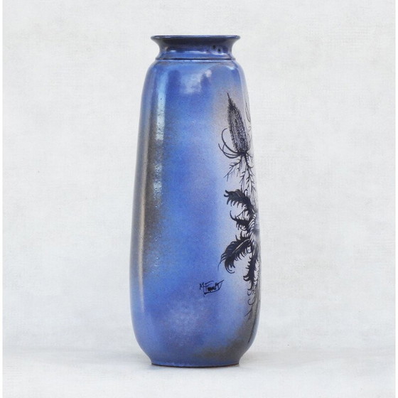 Image 1 of Vintage vase by Jacques Fonck and Jean Mateo for Vallauris, France 1960