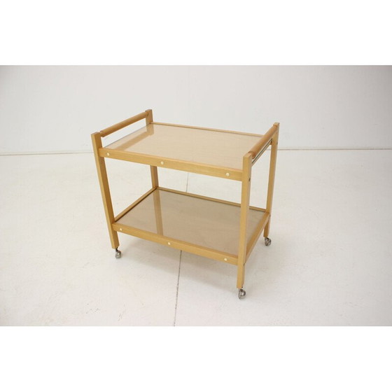 Image 1 of Vintage mobile serving table, Czechoslovakia 1980s