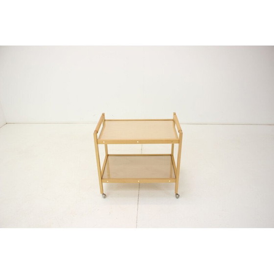 Image 1 of Vintage mobile serving table, Czechoslovakia 1980s