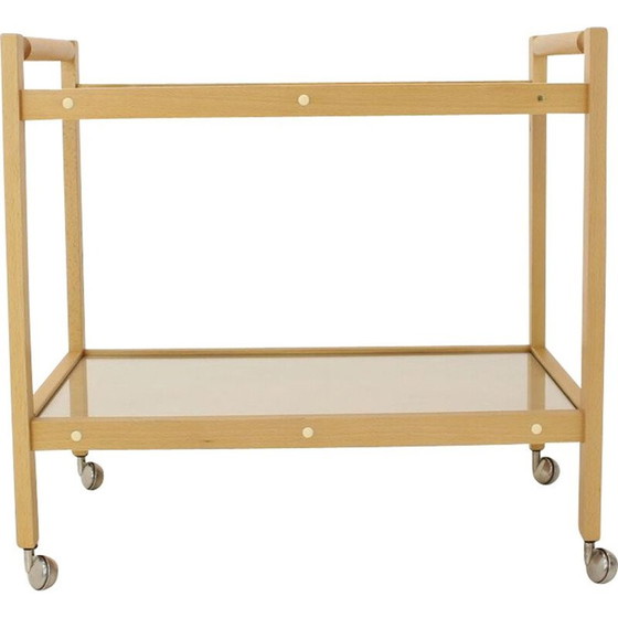 Image 1 of Vintage mobile serving table, Czechoslovakia 1980s