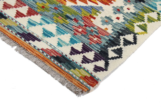 Image 1 of Kilim afgano originale in stile antico, 245 x 172 cm, condizioni eccellenti