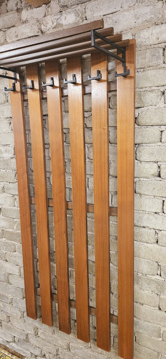 Image 1 of Scandinavian Teak Coat Rack 1970