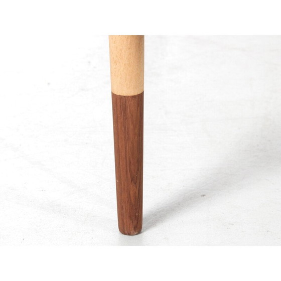 Image 1 of Vintage walnut and beech coffee table, Denmark