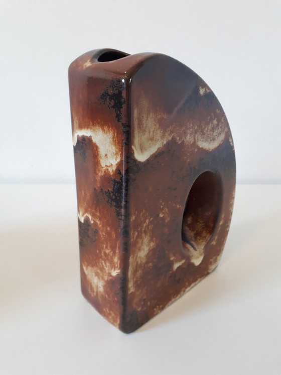 Image 1 of 70's Bertoncello vase Robert Rigon