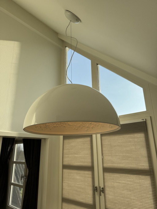 Skygarden Ceiling/Pendant Lamp. Marcel Wanders Moooi. Diameter. 60Cm Diameter 30 Cm High. Very Small Damage On Porcelain Shade