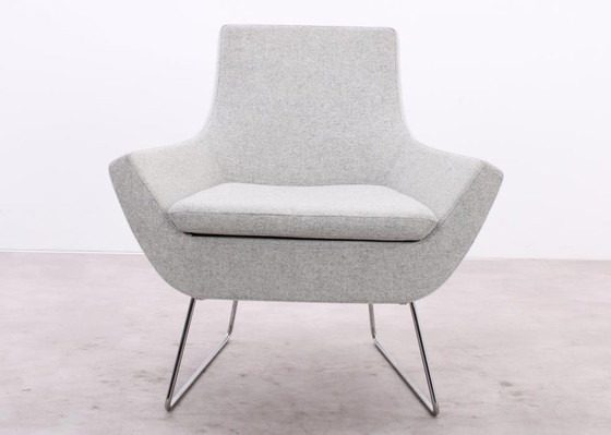 Image 1 of Swedese Happy Easy Low Back Armchair Gray